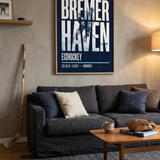 Eishockey Poster Bremerhaven – Poster im Wohnzimmer